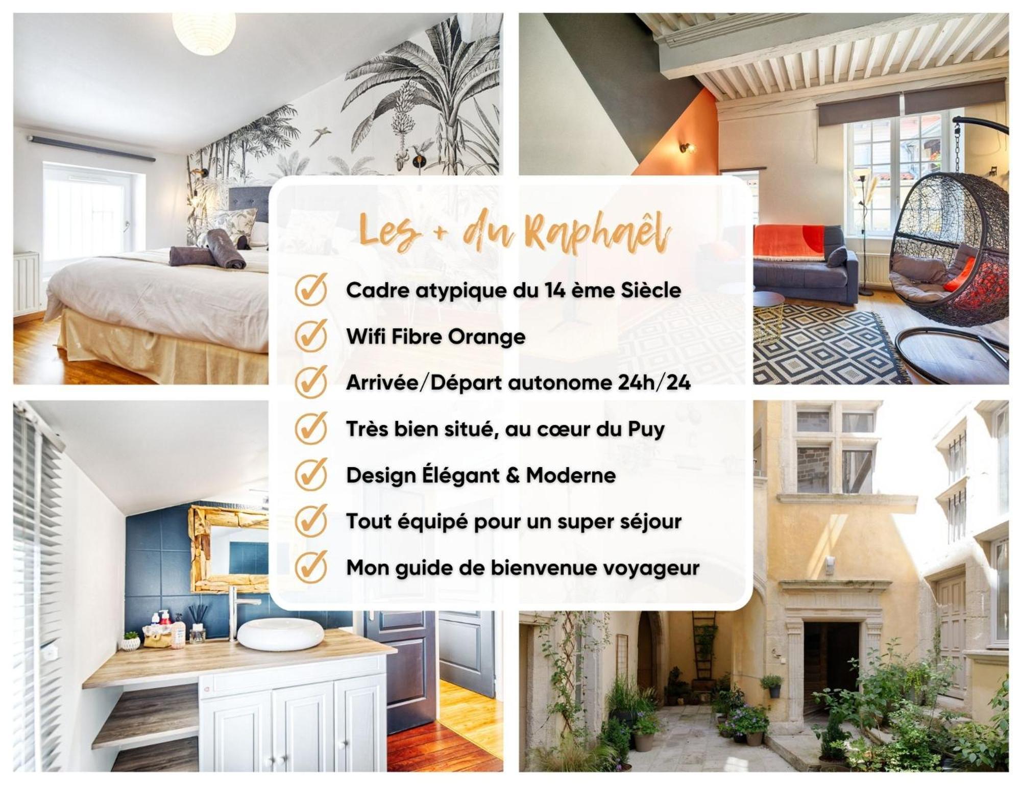Apartament Le Raphael Centre Historique Le Puy-en-Velay Zewnętrze zdjęcie